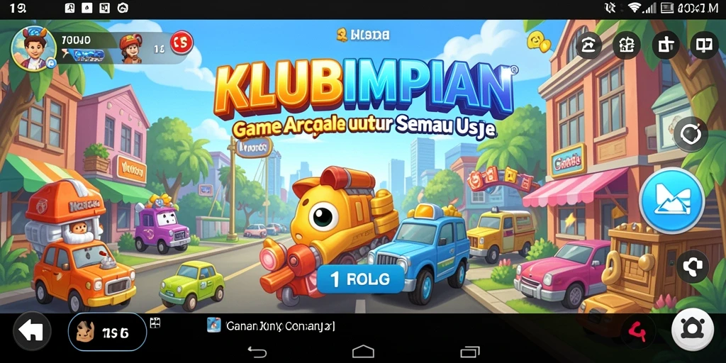 Tampilan gameplay dan tantangan menarik di KLUBIMPIAN.