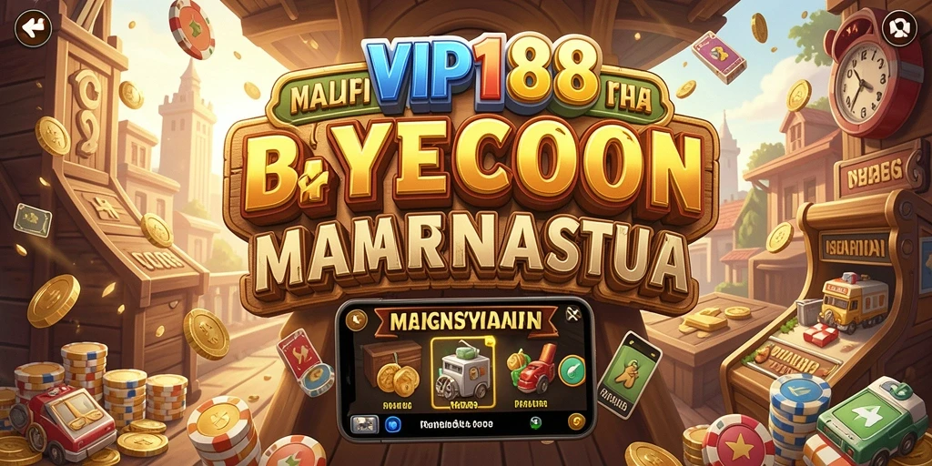 Screenshot utama menampilkan gameplay mendebarkan dari VIP188 yang penuh strategi Tycoon.